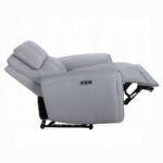 Jeromie Power Motion Sofa with USB Port in Gray Leather LV03335 By ACME 19