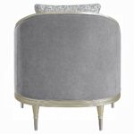 Fernando Chair with Pillow in Champagne Finish LV04822 By ACME 17
