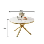 DT0234 Round Dining Table By Artisan Furniture - Image 6