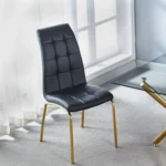 DCK216 PU Leather Dining Chair By Artisan Furniture - Image 2