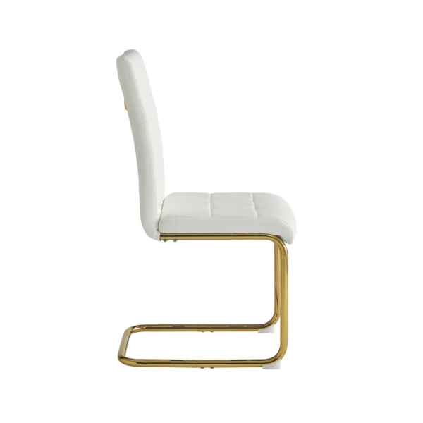 DCK53 PU Dining Chair By Artisan Furniture - Image 3