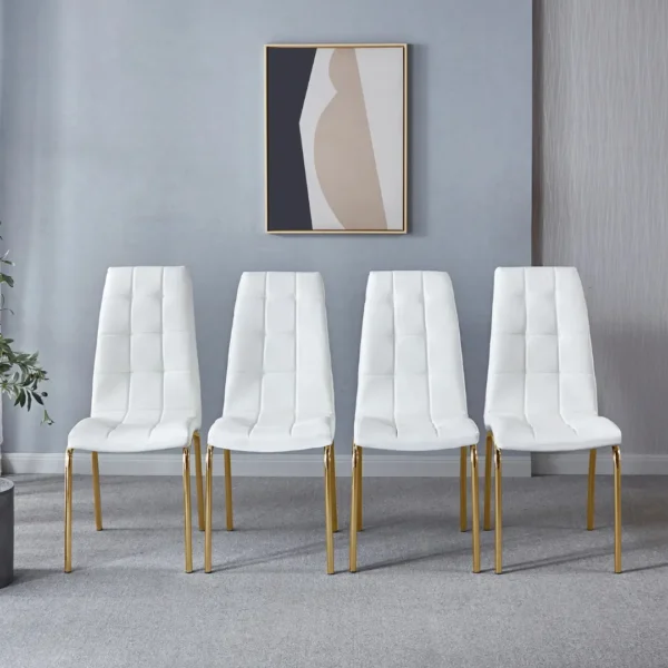 DCK216 PU Leather Dining Chair Set of 2 By Artisan Furniture - Image 7