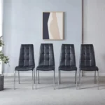 DCK216 PU Leather Dining Chair Set of 2 By Artisan Furniture - Image 5