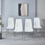 DCK216 PU Leather Dining Chair Set of 2 By Artisan Furniture - Image 6