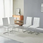 DCK53 PU Dining Chair Set of 2 By Artisan Furniture - Image 7