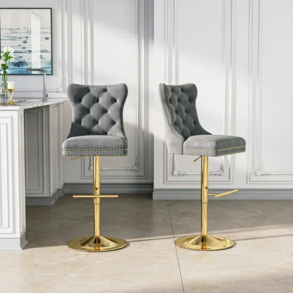 DCK85 Metal Leg Dining Chair Set of 2 By Artisan Furniture - Image 6