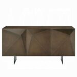 Malika Server in Copper Cross Brushed Finish DN03597 By ACME 14