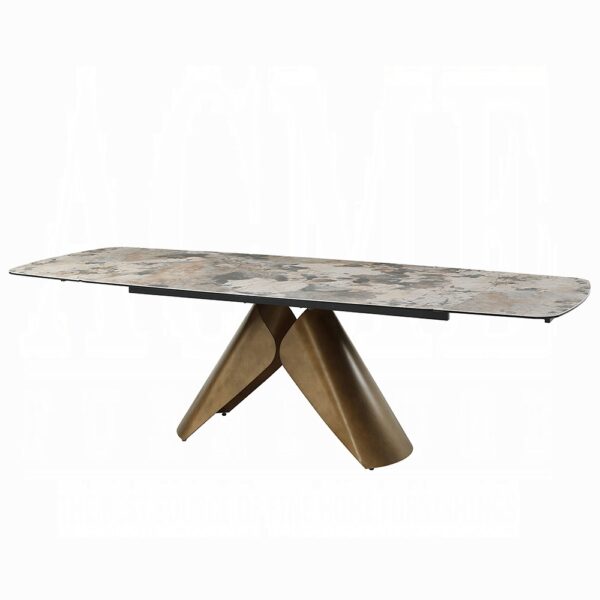 Malika Dining Table with Ceramic Top DN03595 By ACME 10