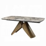 Malika Dining Table with Ceramic Top DN03595 By ACME 17