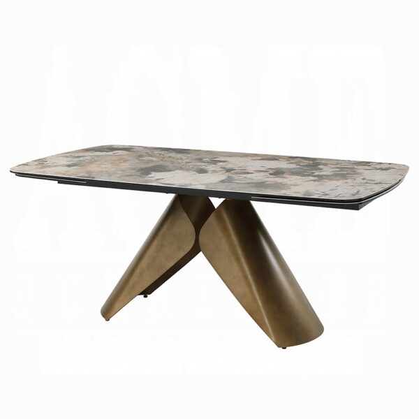Malika Dining Table with Ceramic Top DN03595 By ACME 11