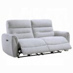 Eastre Power Motion Sofa with USB Port in Beige Chenille LV03585 By ACME 18
