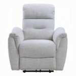 Eastre Power Motion Recliner with USB Port in Beige Chenille LV03587 By ACME 20