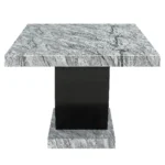 Gray Faux Marble D6050-T Table By McFerran 12
