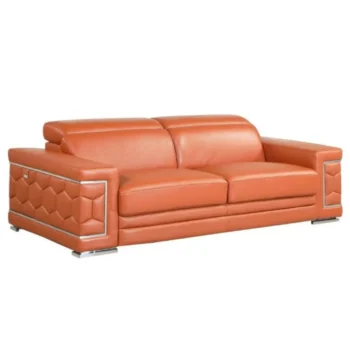 692 DivanItalia Top Grain Italian Leather Sofa By GU Furniture