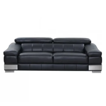 415 DivanItalia Top Grain Italian Leather Sofa By GU Furniture