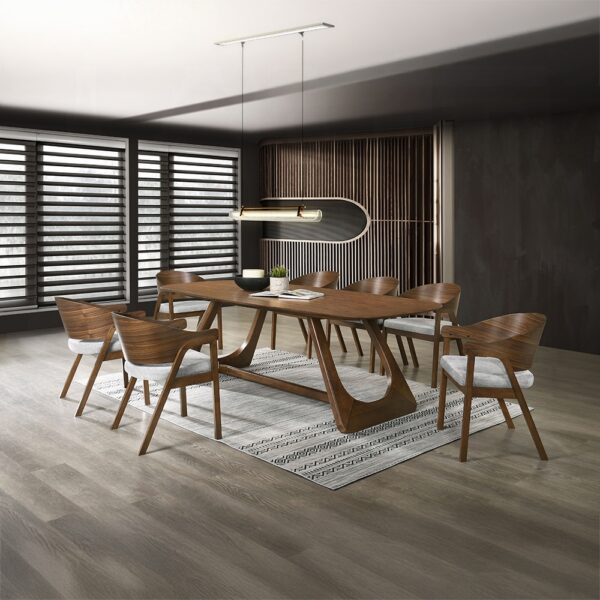 Hoyte Arm Chair in Walnut Finish DN03487 By ACME 8