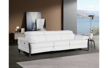 1246 DivanItalia Top Grain Italian Leather Sofa By GU Furniture