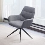Hester Arm Chair in Gray Fabric DN03687 By ACME 13