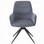 Hester Arm Chair in Gray Fabric DN03687 By ACME 14