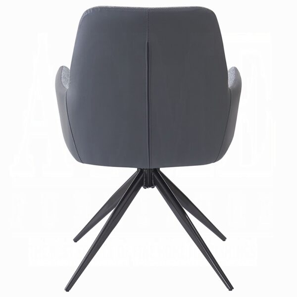 Hester Arm Chair in Gray Fabric DN03687 By ACME 10