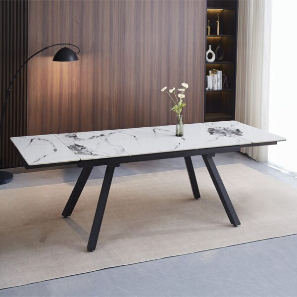 Damita Rectangular Dining Table with Ceramic Top DN03735 By ACME 9
