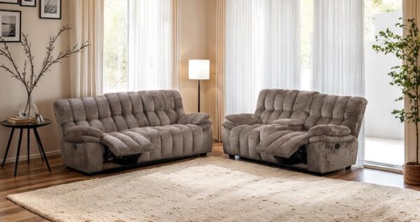 Hieronymus Brown Glider Recliner Chair FM64001DB By Furniture of America 10
