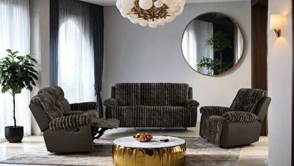Dionysus Manual Glider Recliner by Furniture of America 7