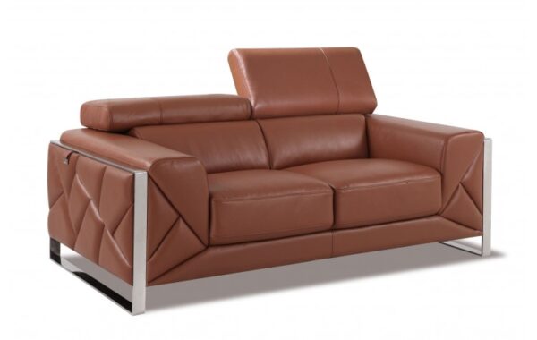 903 DivanItalia Top Grain Italian Leather Loveseat By GU Furniture 27