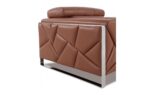 903 DivanItalia Top Grain Italian Leather Loveseat By GU Furniture Luxury Loveseats Mobilia Cleopatra 32 903 DivanItalia Top Grain Italian Leather Loveseat By GU Furniture 32