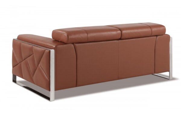 903 DivanItalia Top Grain Italian Leather Loveseat By GU Furniture 30