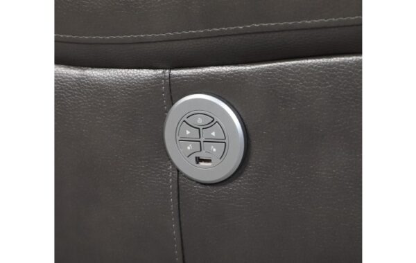 9442 Gray Power Reclining Sofa By GU Furniture 10