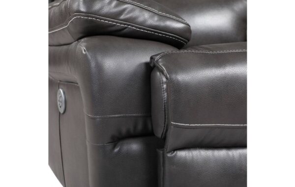 9442 Gray Power Reclining Sofa By GU Furniture 11