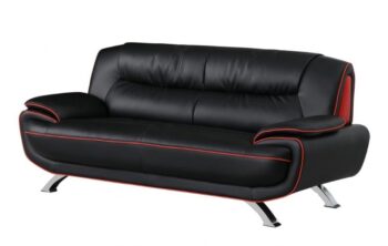 405 Black Power Reclining Sofa By GU Furniture 9