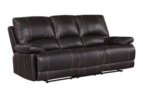 9345 Brown Power Reclining Sofa By GU Furniture 4