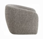 Livia Accent Chair in Brown & Gray Tweed AC03802 By ACME 14