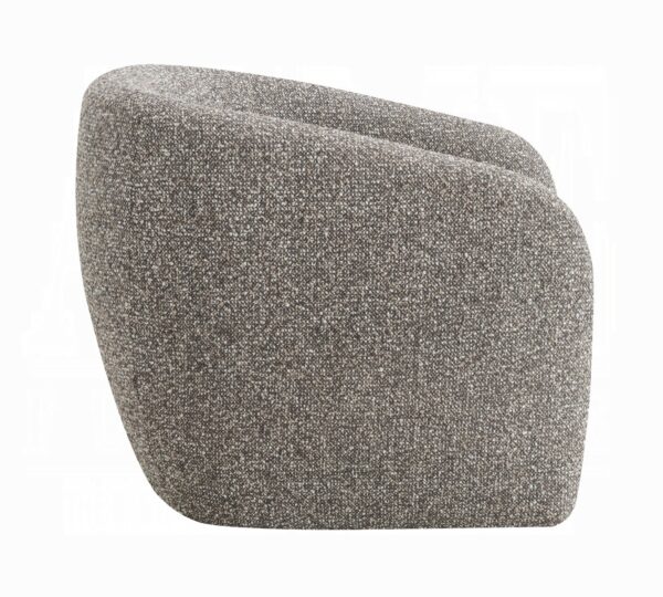 Livia Accent Chair in Brown & Gray Tweed AC03802 By ACME 9
