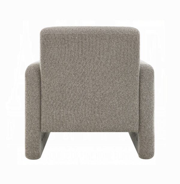 Glenda Accent Chair in Gray Chenille LV05382 By ACME 10
