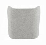 Lisa Accent Chair in Gray Tweed AC03803 By ACME Accent Chairs Mobilia Cleopatra 15 Lisa Accent Chair in Gray Tweed AC03803 By ACME 15