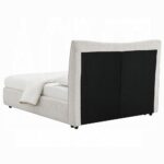 Renee Bed in Beige Chenille By ACME 11