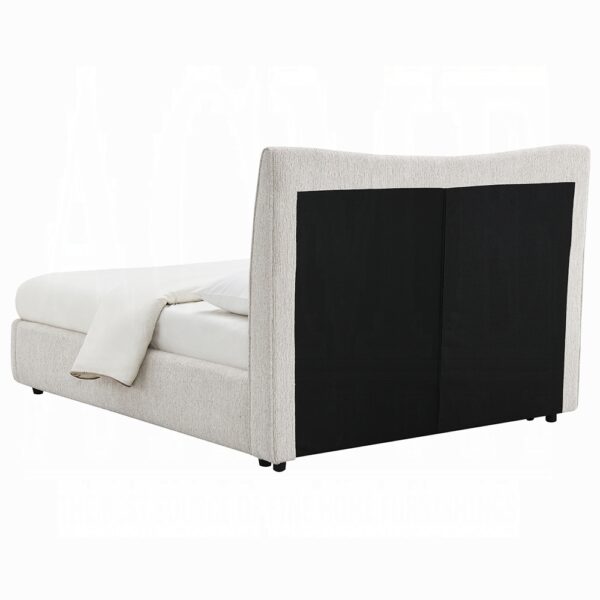 Renee Bed in Beige Chenille By ACME 8