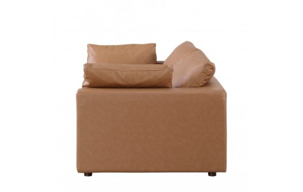 1100 DivanItalia Top Grain Italian Leather Loveseat By GU Furniture 24