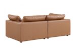 1100 DivanItalia Top Grain Italian Leather Loveseat By GU Furniture 31