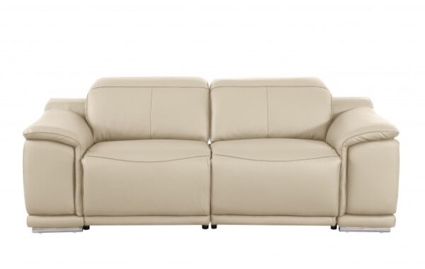 9762 DivanItalia Top Grain Italian Leather Loveseat By GU Furniture 24