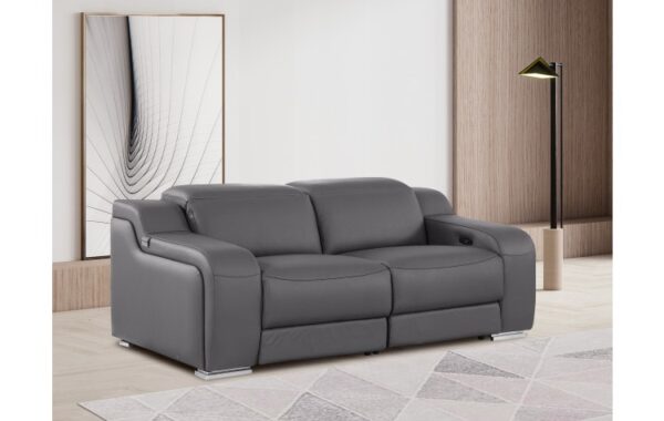 1116 DivanItalia Top Grain Italian Leather Loveseat By GU Furniture 28