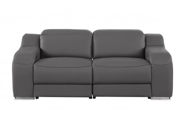 1116 DivanItalia Top Grain Italian Leather Loveseat By GU Furniture 30