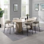 Jirina Side Chair in Beige Chenille DN03677 By ACME 17