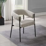 Jirina Arm Chair in Beige Chenille DN03676 By ACME 11