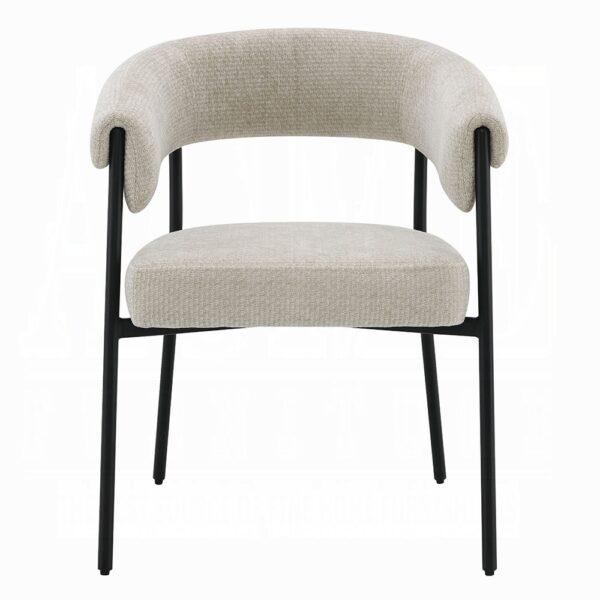 Jirina Arm Chair in Beige Chenille DN03676 By ACME 8