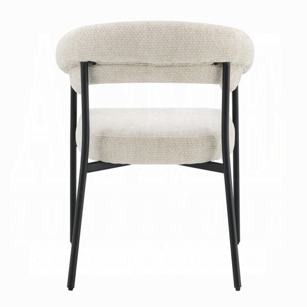 Jirina Arm Chair in Beige Chenille DN03676 By ACME 9