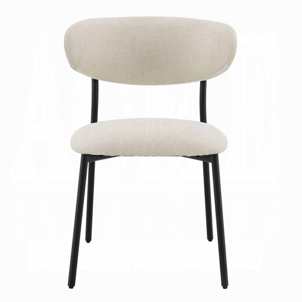 Jirina Side Chair in Beige Chenille DN03677 By ACME 9